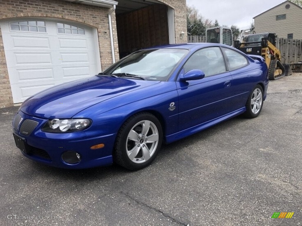 Impulse Blue Metallic Pontiac GTO