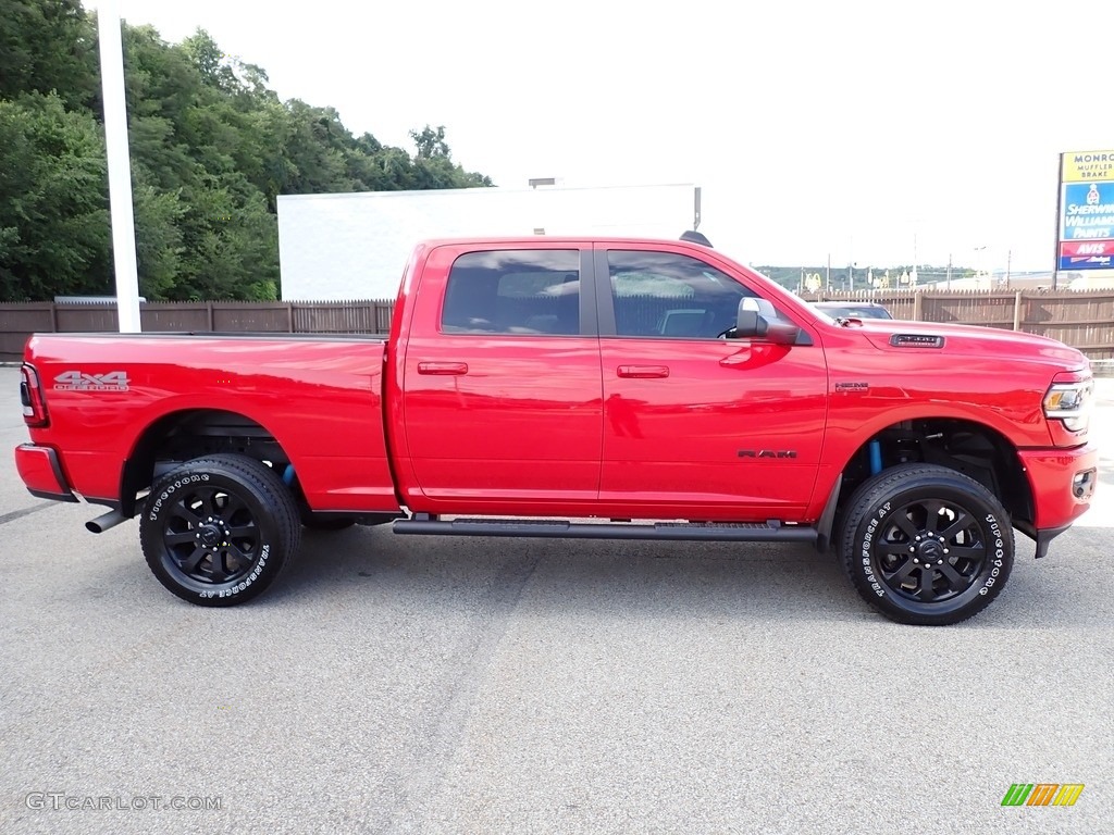 2020 2500 Big Horn Crew Cab 4x4 - Flame Red / Black/Diesel Gray photo #6