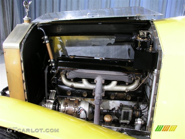 1928 20 Barker Tourer Convertible - Yellow / Black photo #15