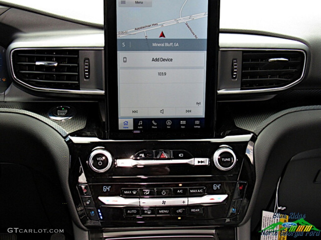 2021 Explorer ST 4WD - Star White Metallic Tri-Coat / Ebony photo #18