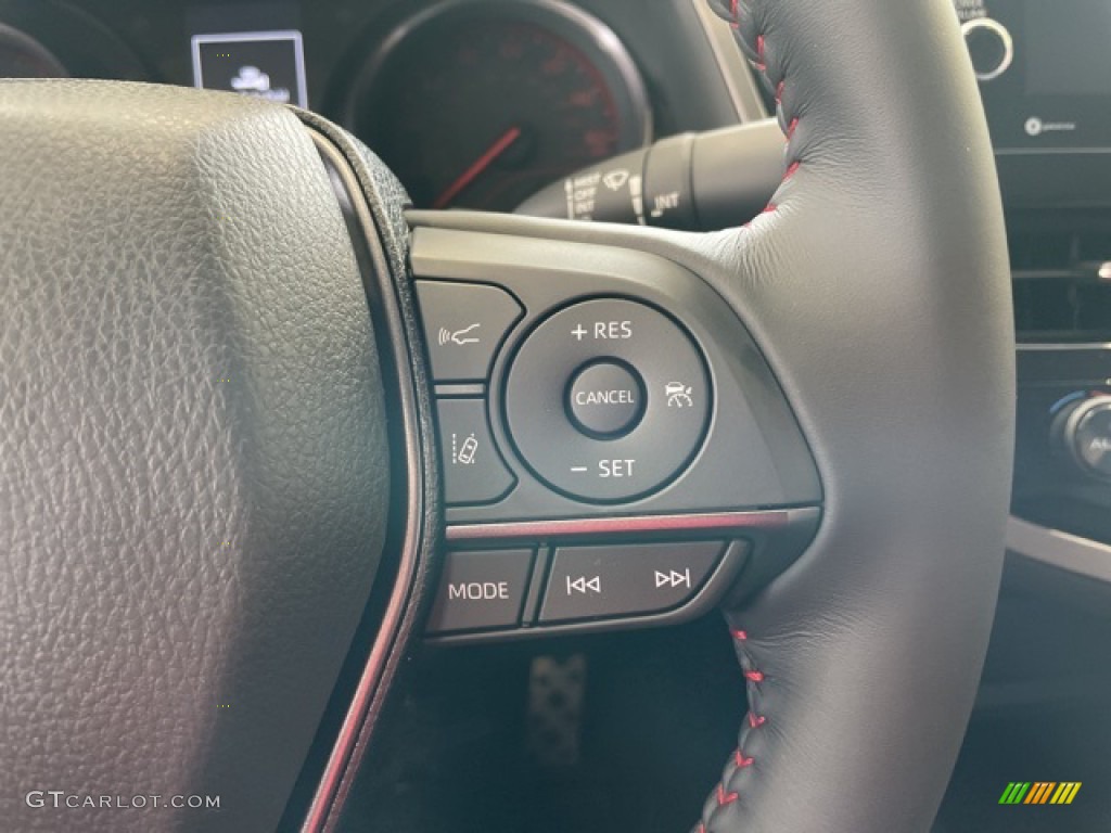 2022 Toyota Camry TRD TRD Black/Red Steering Wheel Photo #142817917