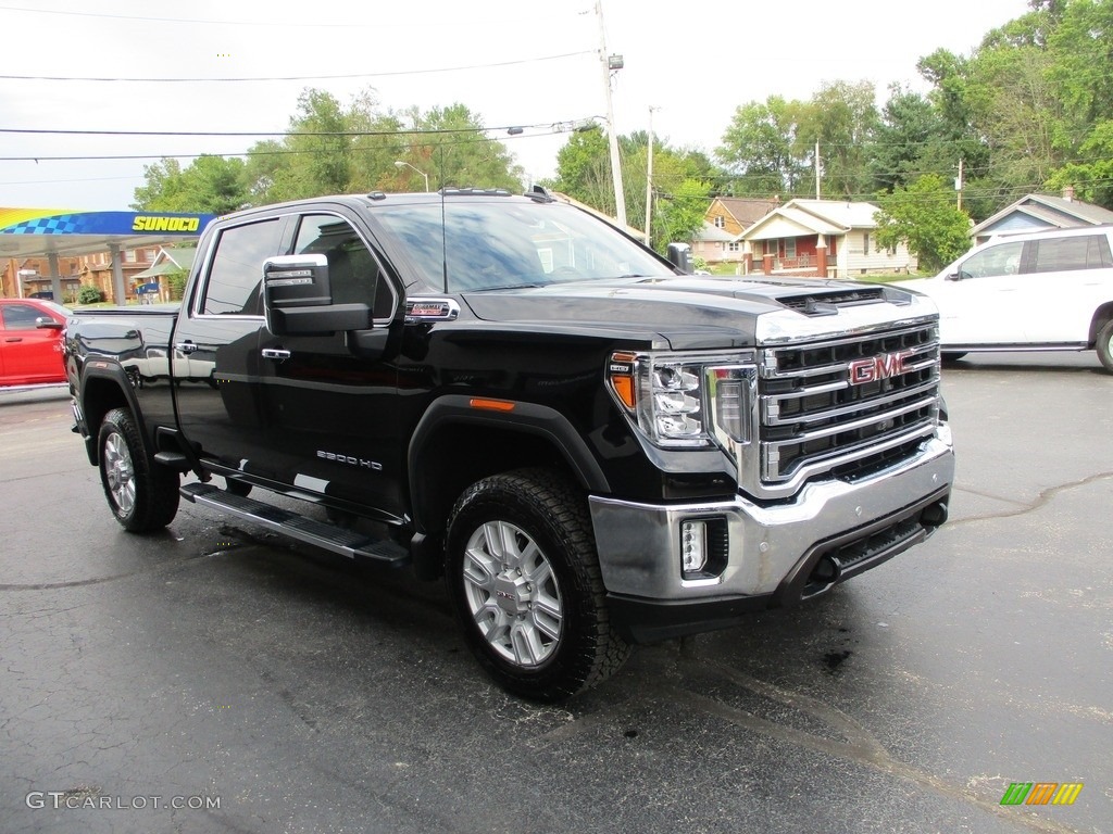 2021 Sierra 3500HD SLE Crew Cab 4WD - Onyx Black / Jet Black photo #5