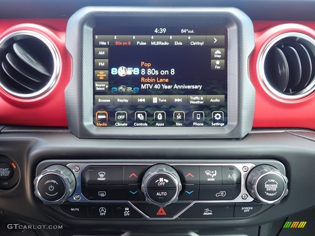 2021 Jeep Wrangler Unlimited Rubicon 4x4 Controls Photo #142818115