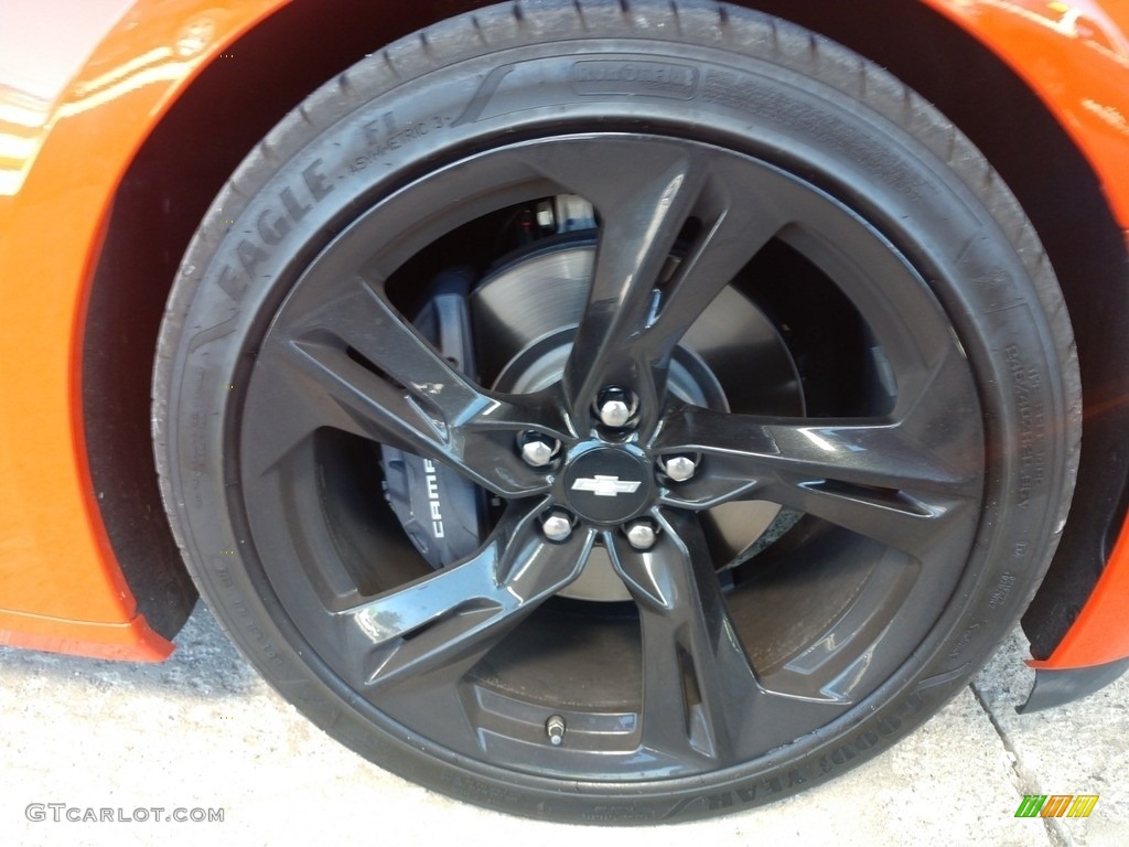 2019 Camaro SS Convertible - Crush (Orange) / Jet Black photo #11