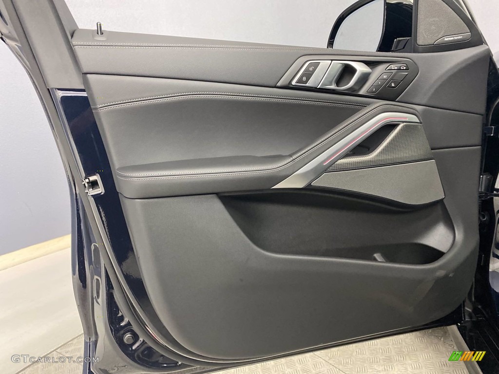 2022 BMW X6 M50i Black Door Panel Photo #142818770
