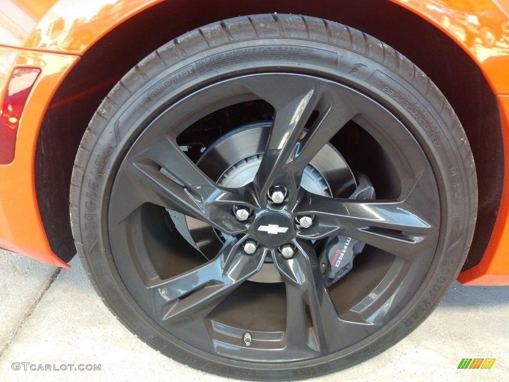 2019 Camaro SS Convertible - Crush (Orange) / Jet Black photo #12