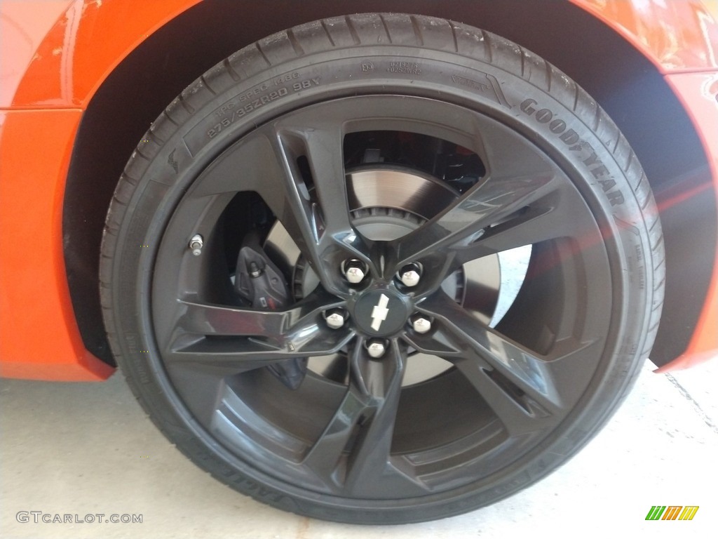 2019 Camaro SS Convertible - Crush (Orange) / Jet Black photo #13