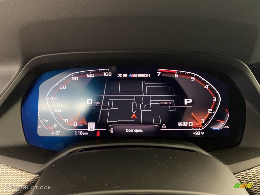 2022 BMW X6 M50i Gauges Photo #142818926