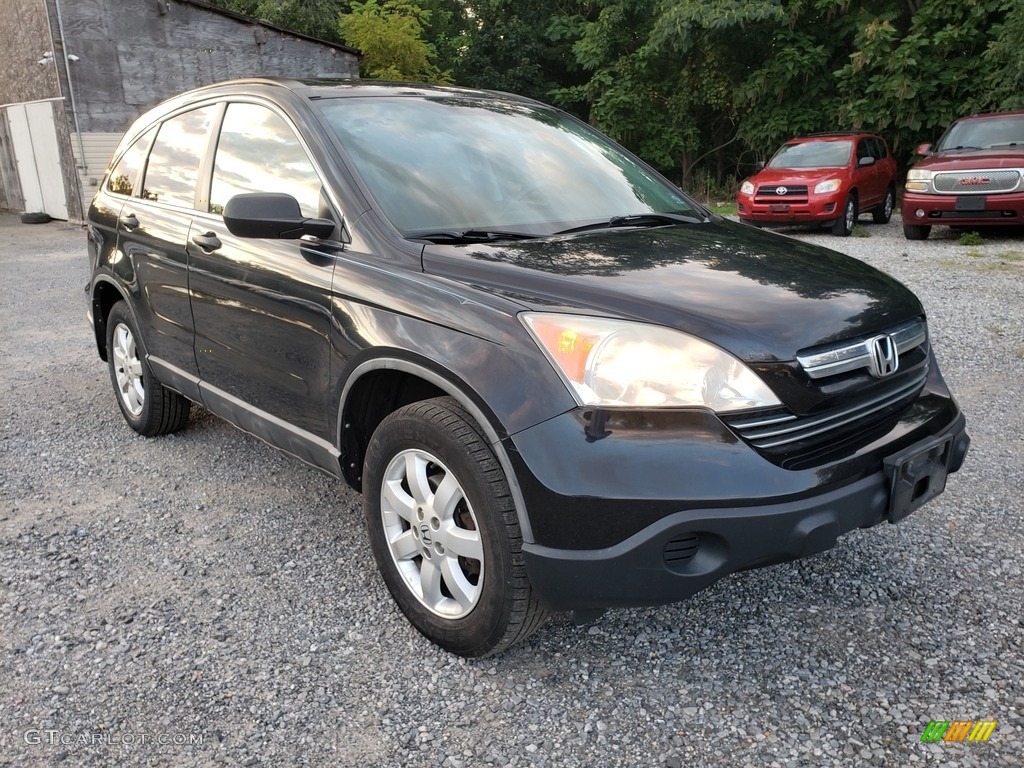 2008 CR-V EX - Nighthawk Black Pearl / Gray photo #2