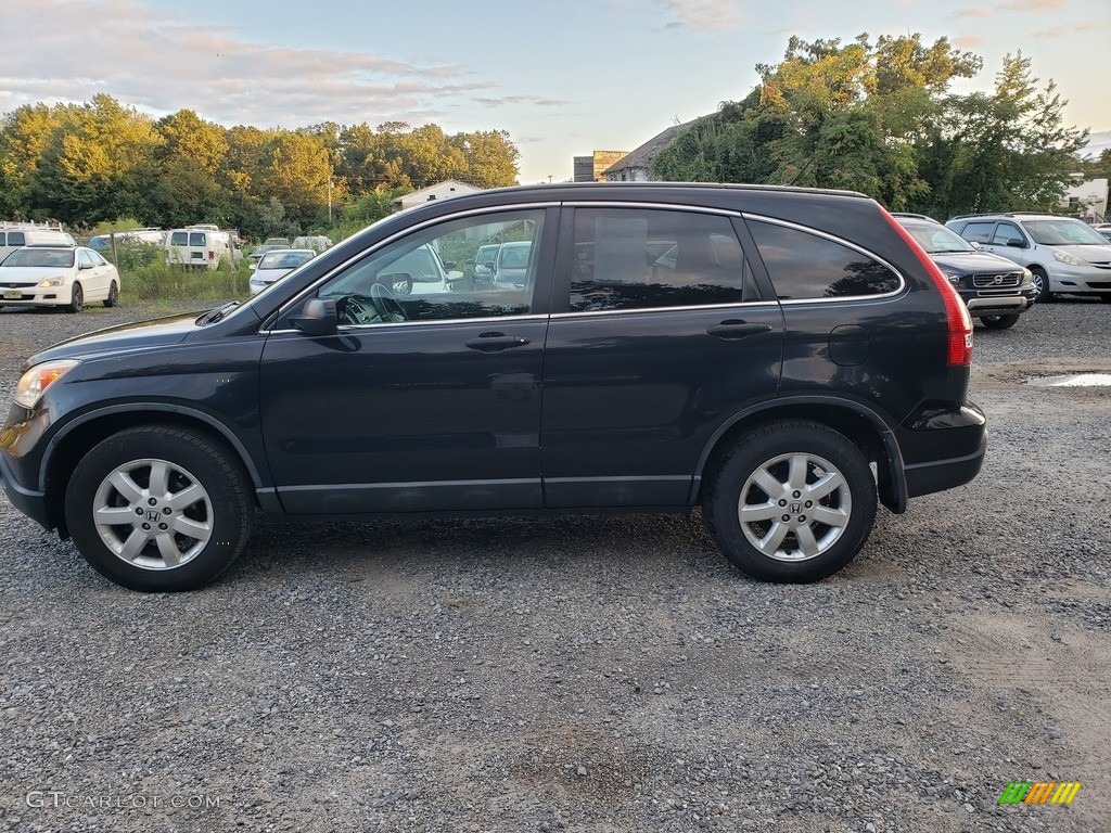 2008 CR-V EX - Nighthawk Black Pearl / Gray photo #5