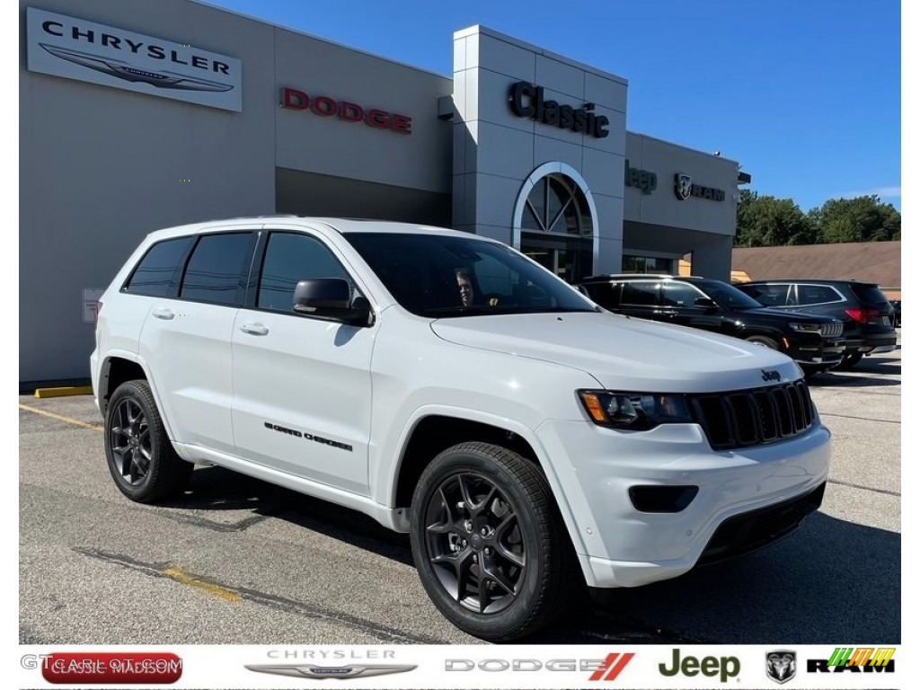 Bright White Jeep Grand Cherokee