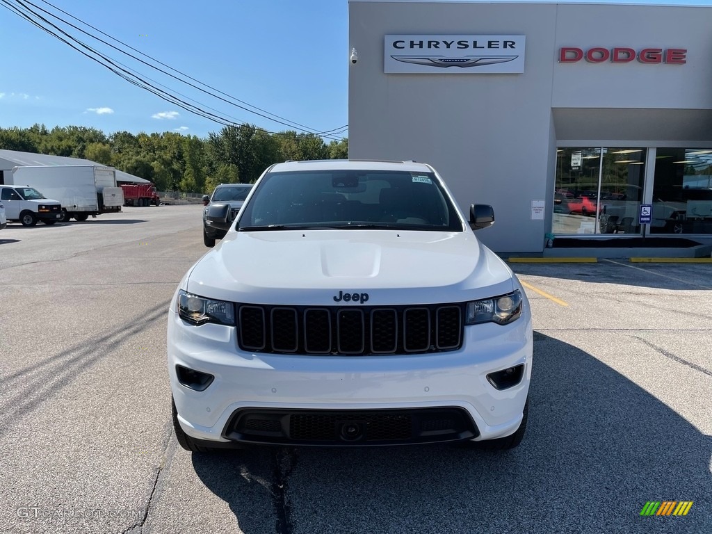 2021 Grand Cherokee Limited 4x4 - Bright White / Black photo #7