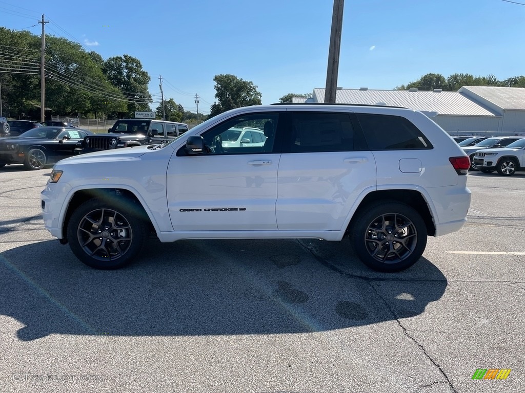 2021 Grand Cherokee Limited 4x4 - Bright White / Black photo #8
