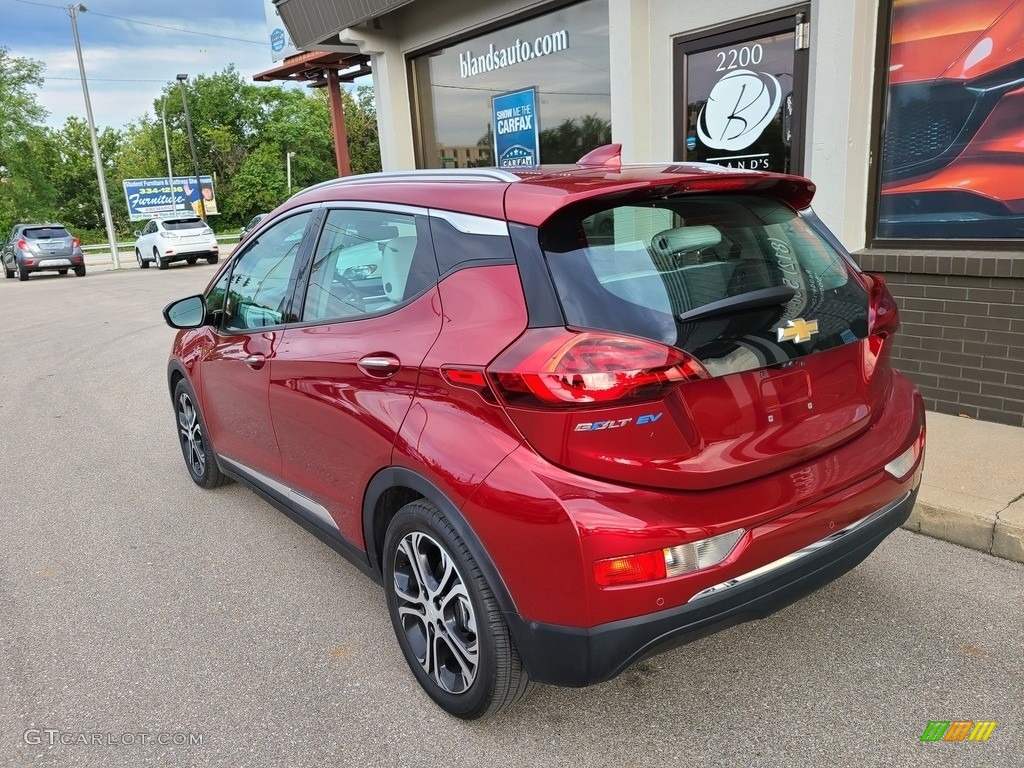 2017 Bolt EV Premier - Cajun Red Tintcoat / Dark Galvanized/­Sky Cool Gray photo #7