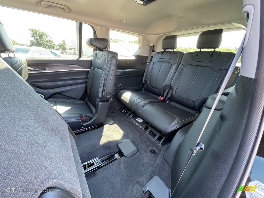 Black Interior 2021 Jeep Grand Cherokee L Limited 4x4 Photo #142820489