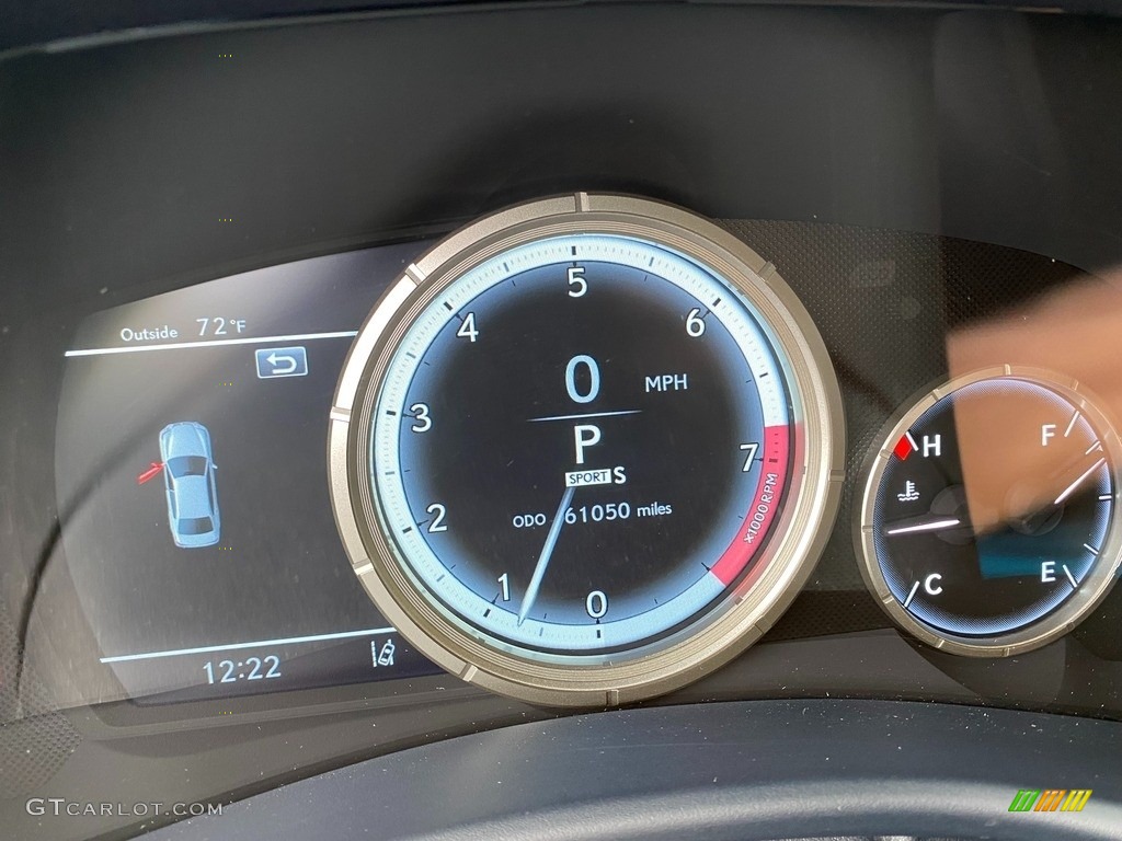 2017 Lexus GS 350 F Sport Gauges Photo #142820798