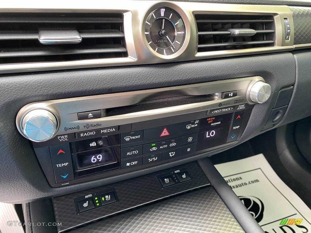 2017 Lexus GS 350 F Sport Controls Photo #142820849