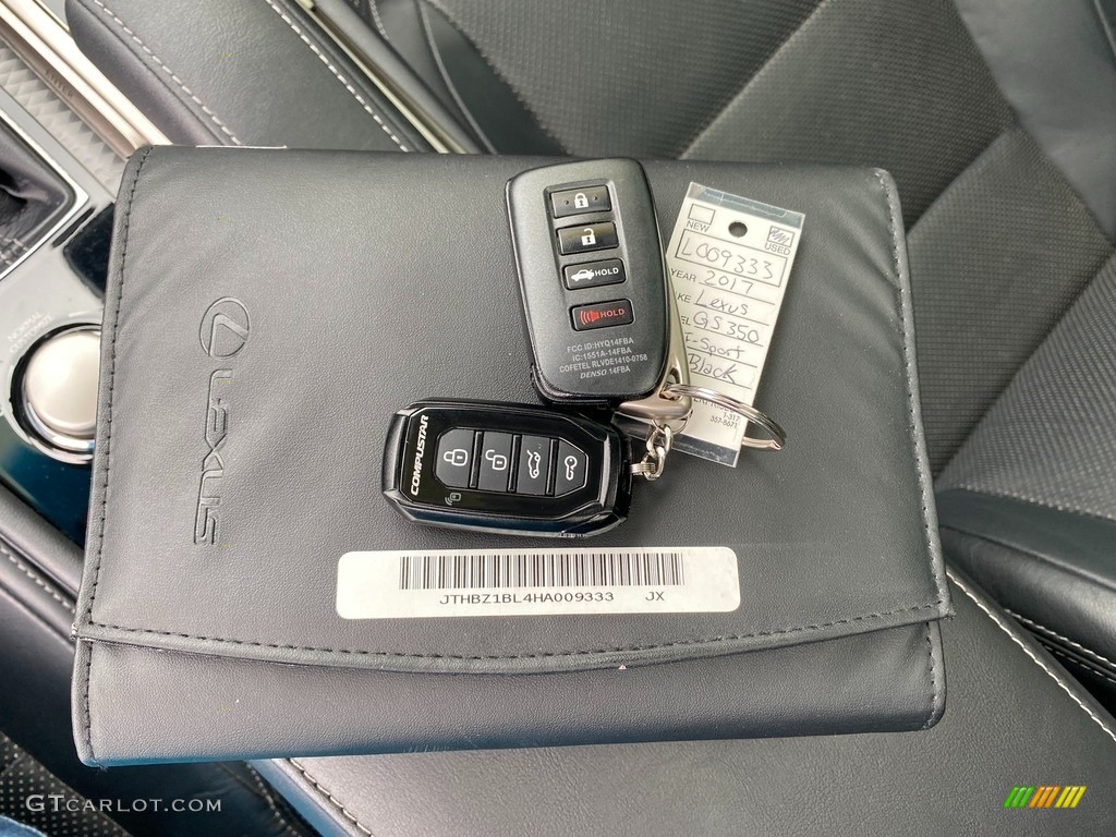 2017 Lexus GS 350 F Sport Keys Photo #142820876