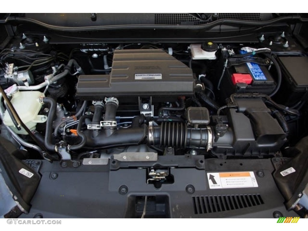 2021 CR-V Touring AWD - Crystal Black Pearl / Black photo #7