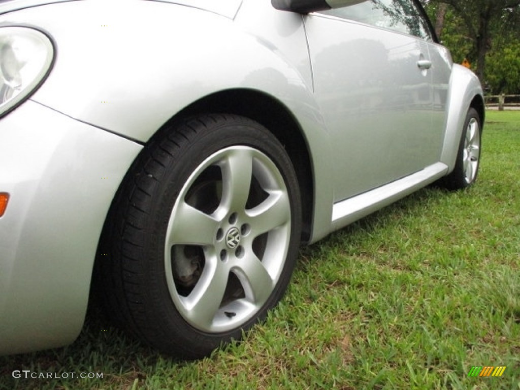 2006 New Beetle 2.5 Convertible - Reflex Silver / Black photo #21