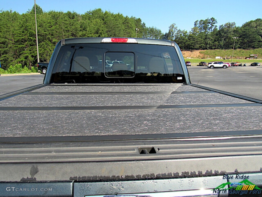 2015 F150 Lariat SuperCrew 4x4 - Guard Metallic / Medium Light Camel photo #16