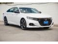 2021 Platinum White Pearl Honda Accord Sport  photo #1
