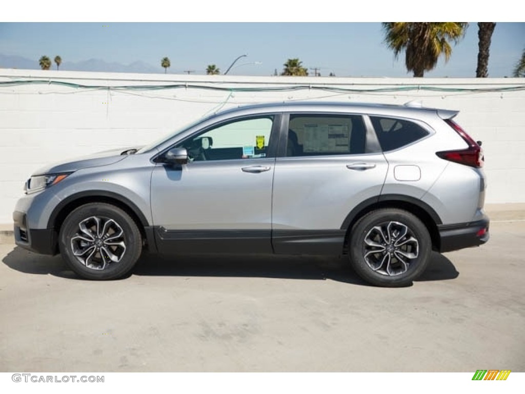 2021 CR-V EX AWD - Lunar Silver Metallic / Gray photo #4