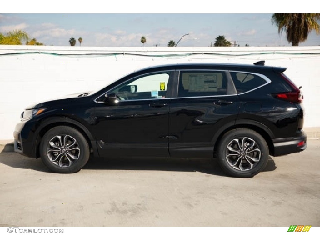 2021 CR-V EX AWD - Crystal Black Pearl / Black photo #4