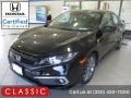 Crystal Black Pearl 2019 Honda Civic EX Sedan