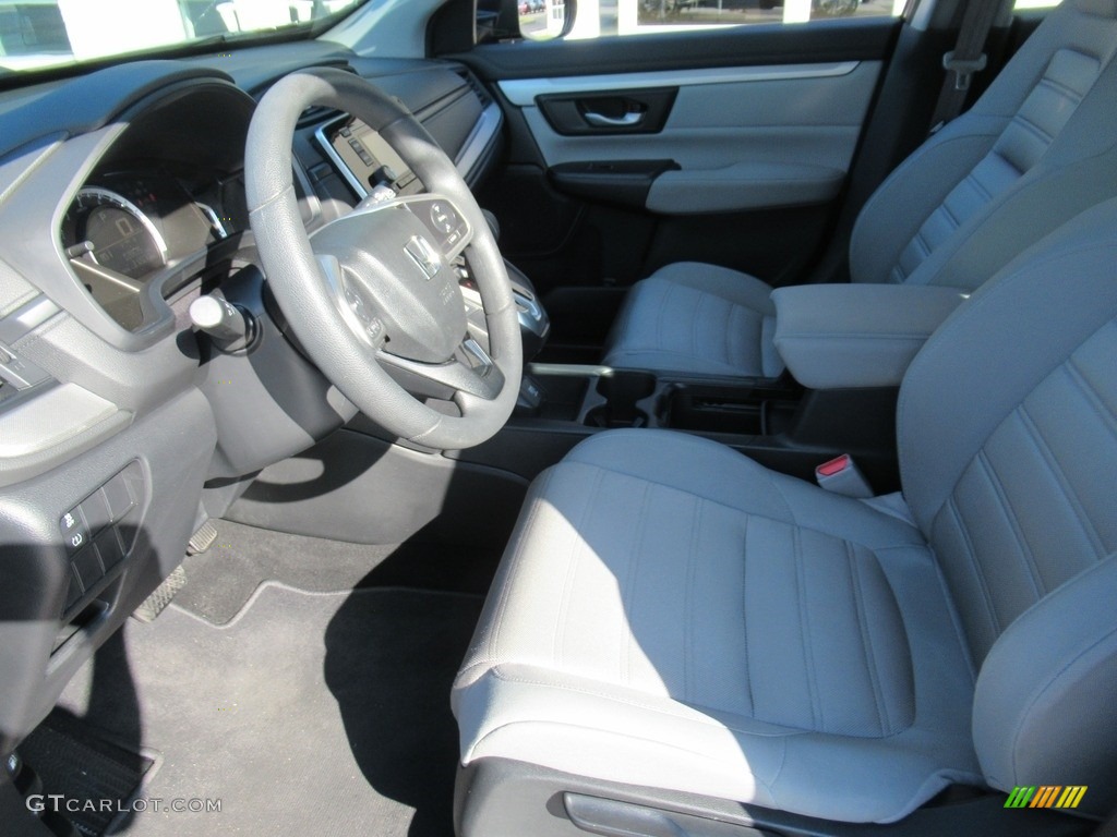 2018 CR-V LX - Basque Red Pearl II / Gray photo #11