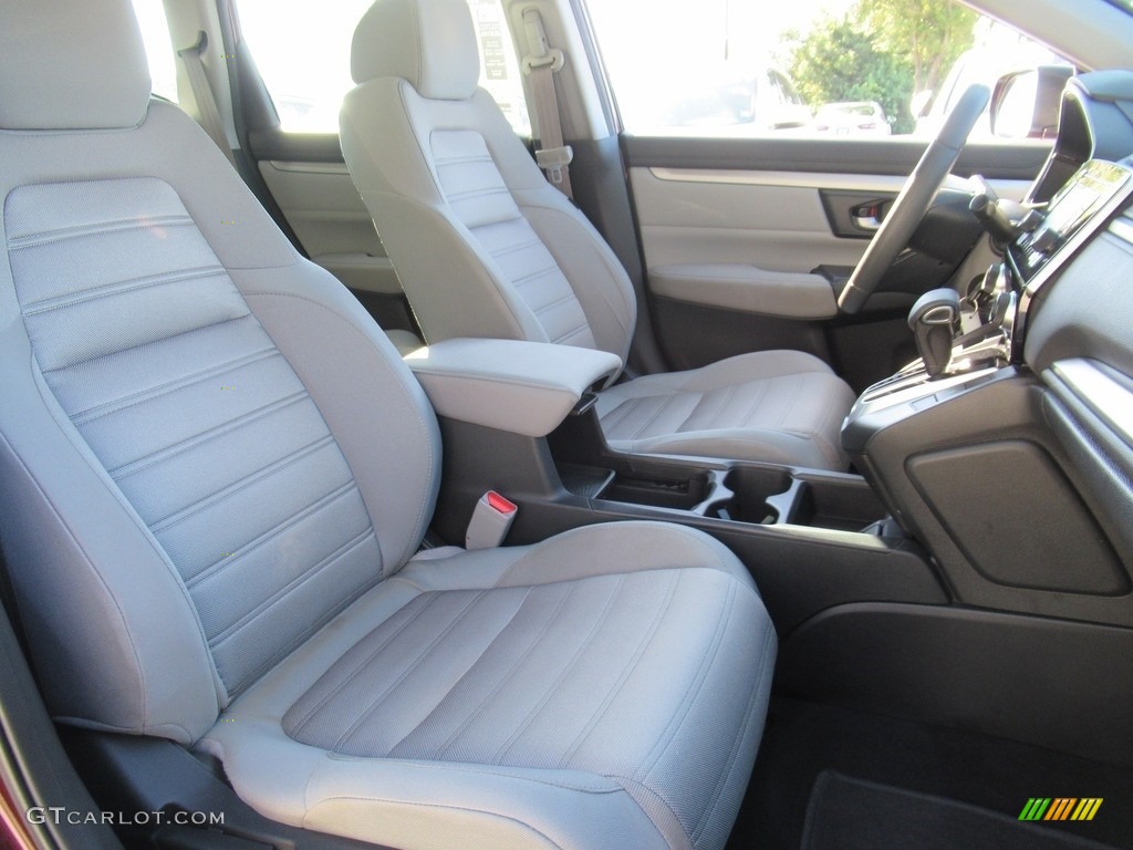2018 CR-V LX - Basque Red Pearl II / Gray photo #13