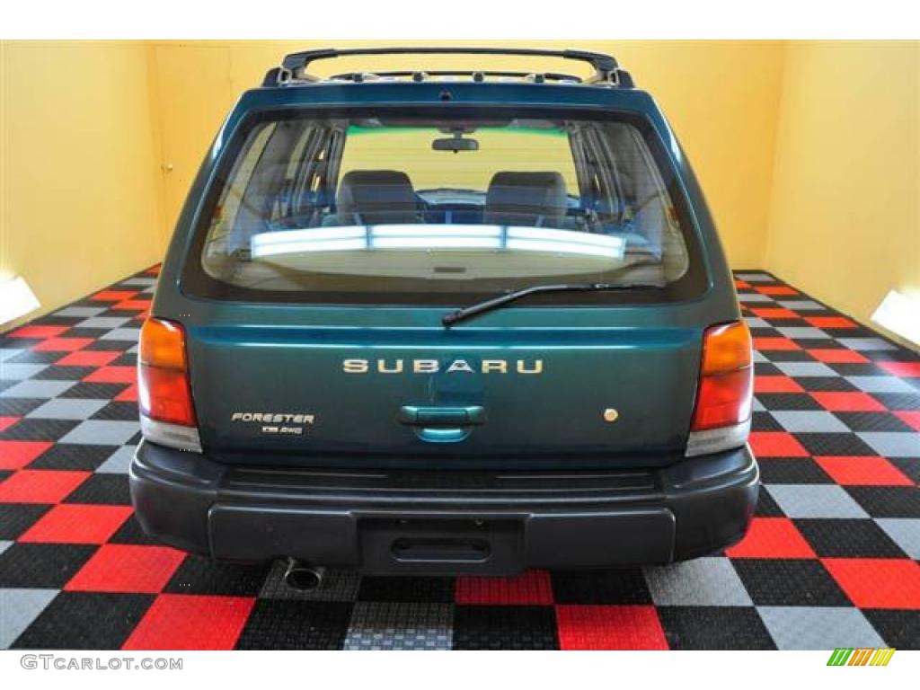 2000 Forester 2.5 L - Arcadia Green / Beige photo #5