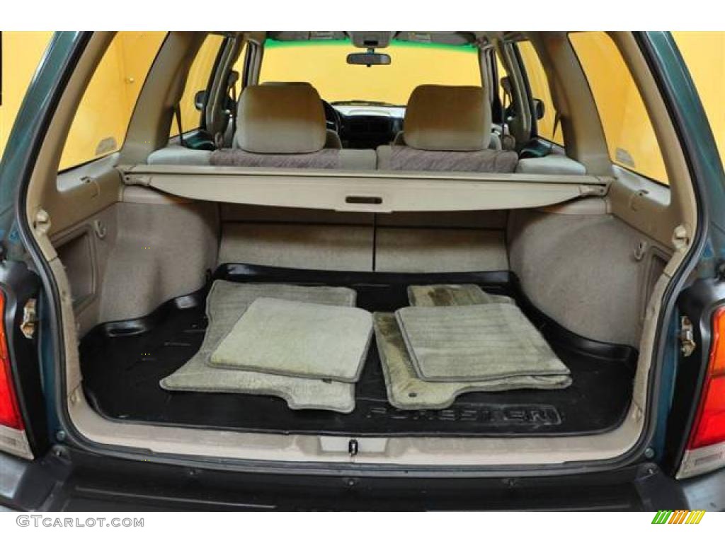2000 Forester 2.5 L - Arcadia Green / Beige photo #14
