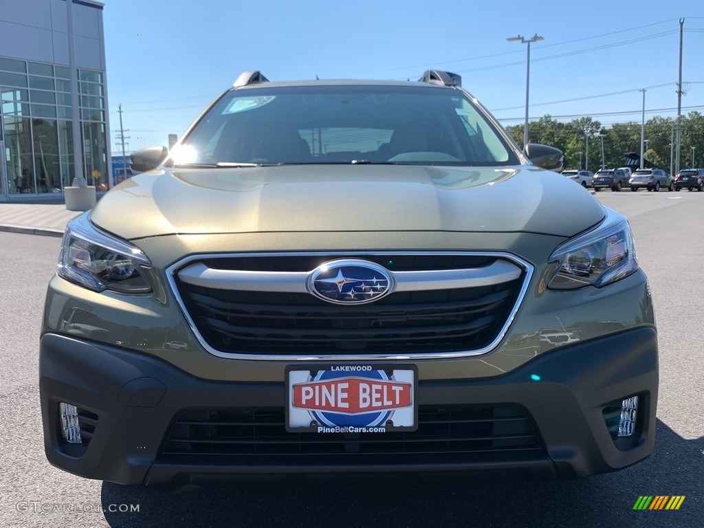 2022 Outback 2.5i Premium - Autumn Green Metallic / Warm Ivory photo #2
