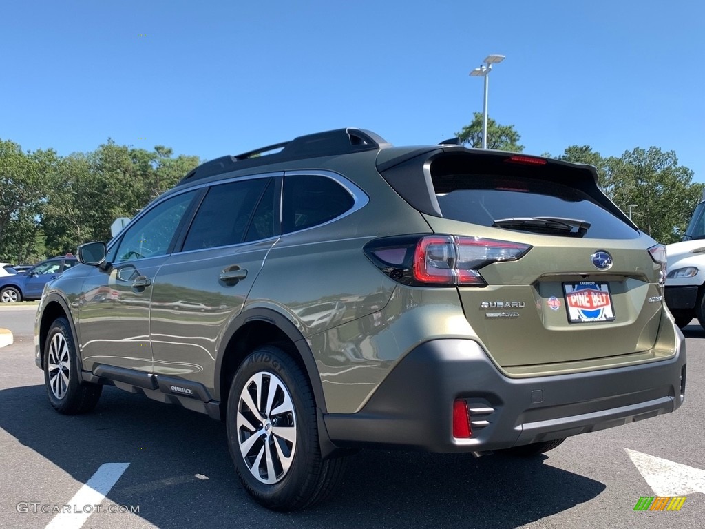 2022 Outback 2.5i Premium - Autumn Green Metallic / Warm Ivory photo #4