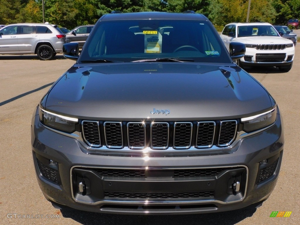 2021 Grand Cherokee L Overland 4x4 - Baltic Gray Metallic / Black photo #2