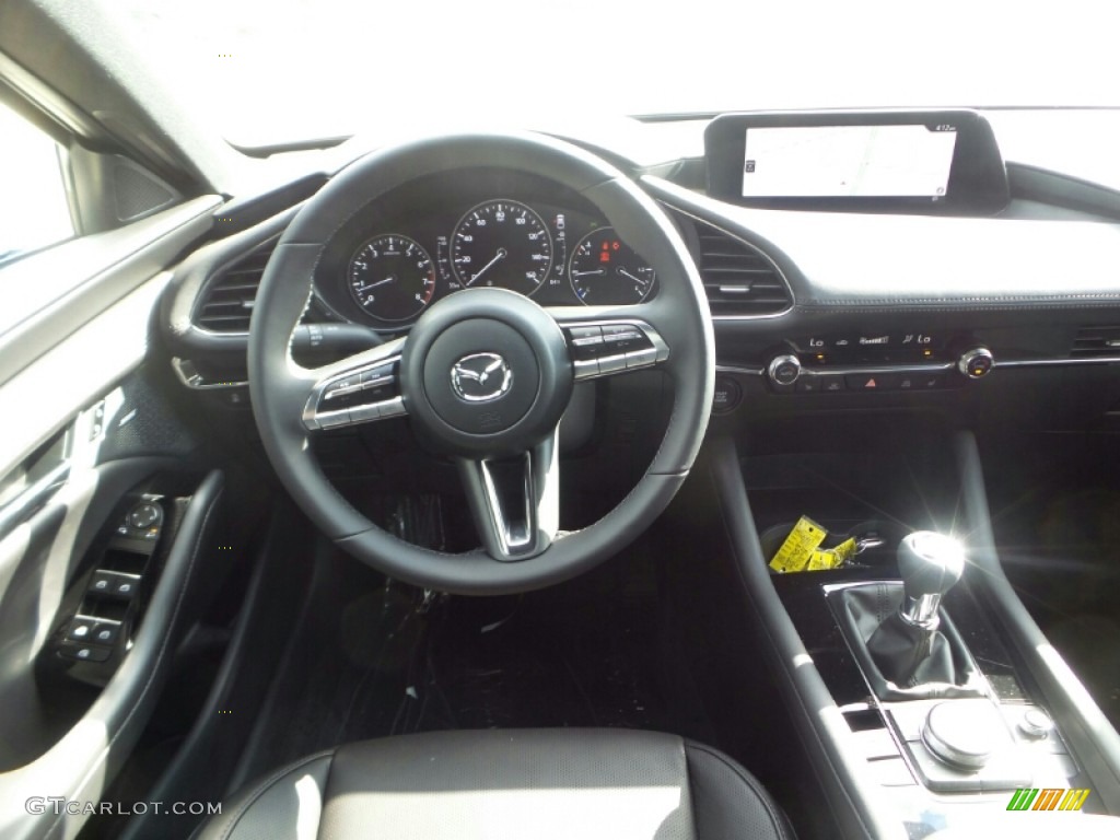 2021 Mazda3 Premium Hatchback - Jet Black Mica / Black photo #4