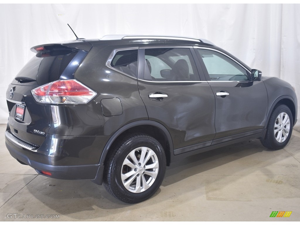 2015 Rogue SV AWD - Midnight Jade / Charcoal photo #2