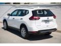 2017 Glacier White Nissan Rogue S  photo #2