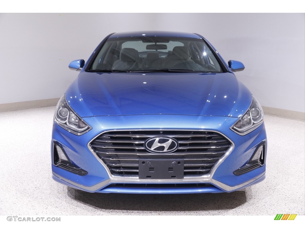2018 Sonata SE - Electric Blue / Gray photo #2