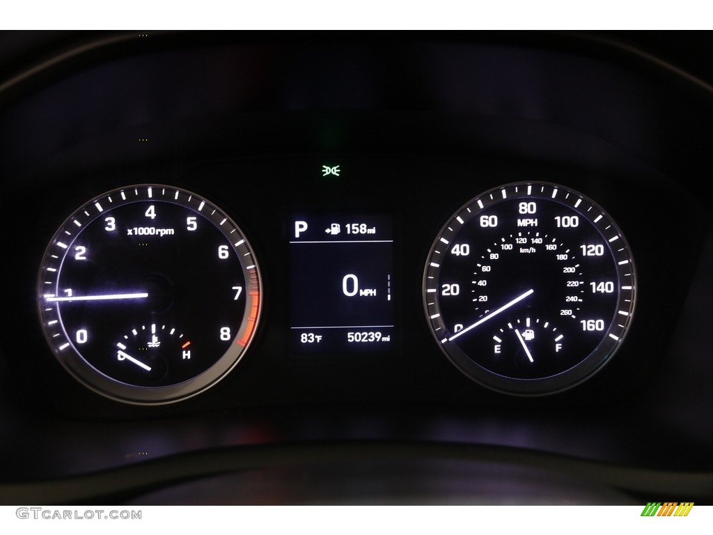 2018 Sonata SE - Electric Blue / Gray photo #8