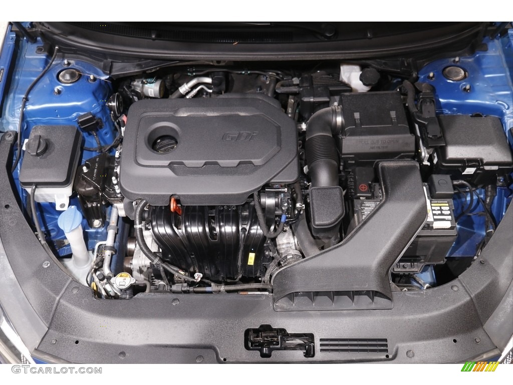 2018 Sonata SE - Electric Blue / Gray photo #18