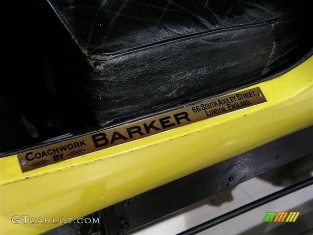 1928 20 Barker Tourer Convertible - Yellow / Black photo #17