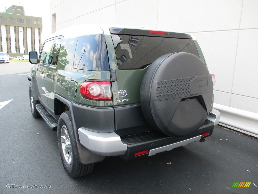 2012 FJ Cruiser 4WD - Army Green / Dark Charcoal photo #3