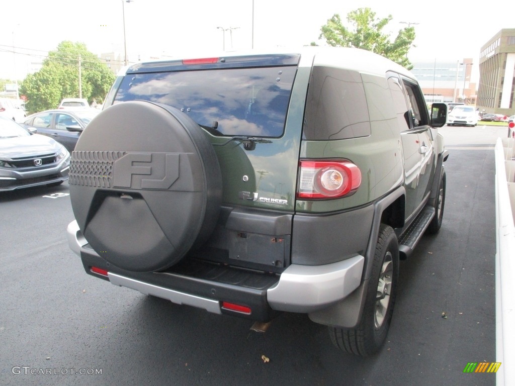 2012 FJ Cruiser 4WD - Army Green / Dark Charcoal photo #5