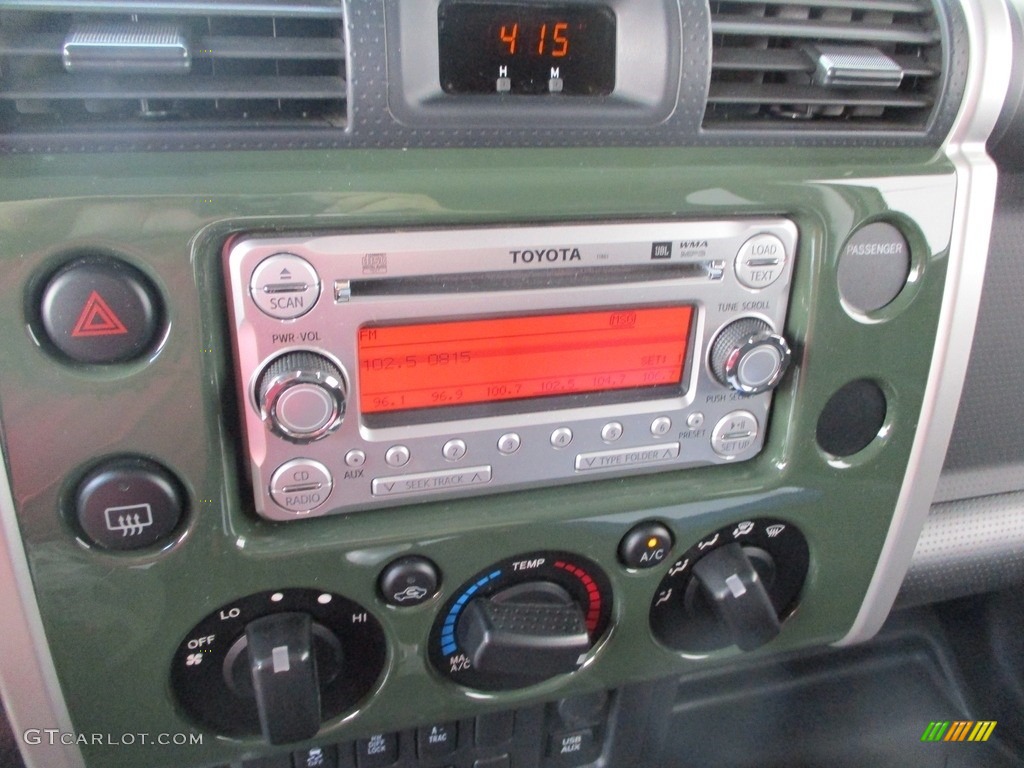 2012 FJ Cruiser 4WD - Army Green / Dark Charcoal photo #14