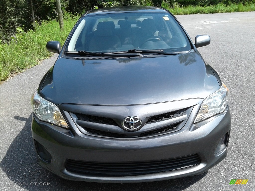 2012 Corolla LE - Magnetic Gray Metallic / Ash photo #4