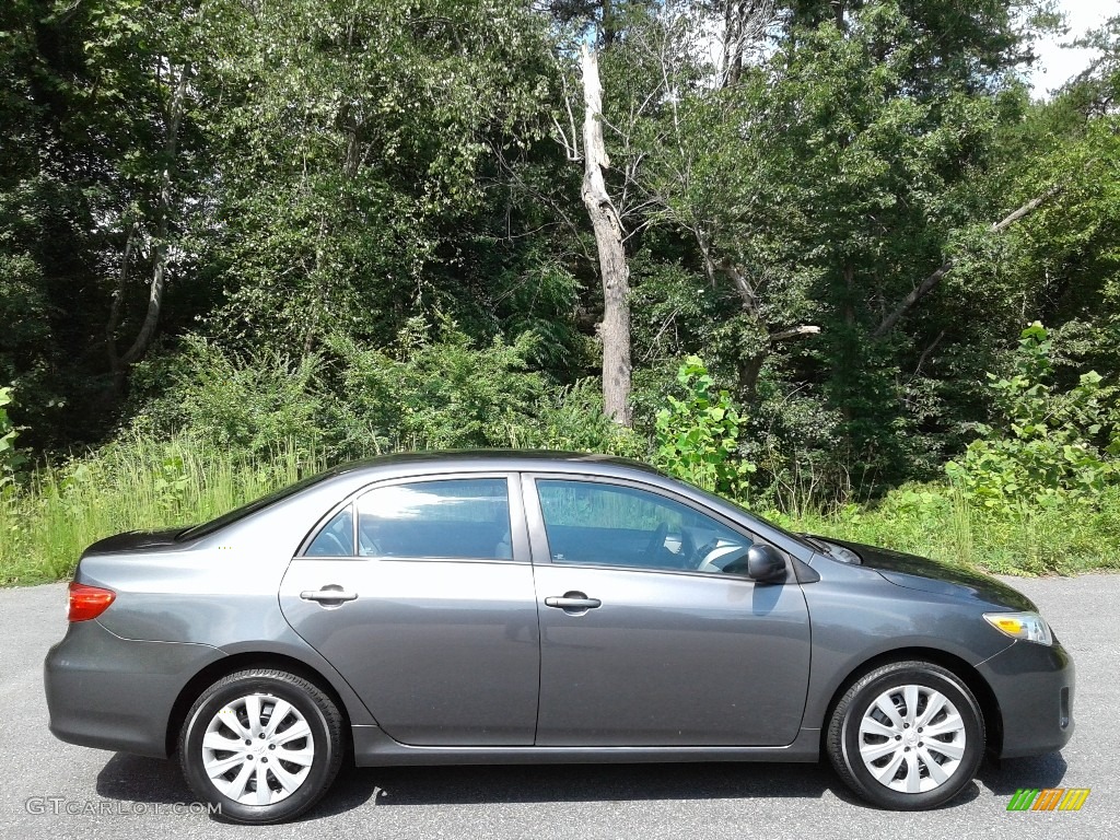 2012 Corolla LE - Magnetic Gray Metallic / Ash photo #7
