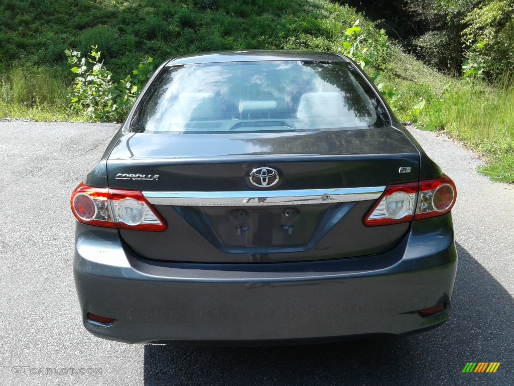 2012 Corolla LE - Magnetic Gray Metallic / Ash photo #9