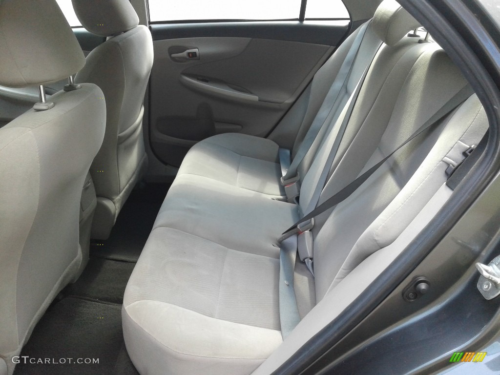 2012 Corolla LE - Magnetic Gray Metallic / Ash photo #15